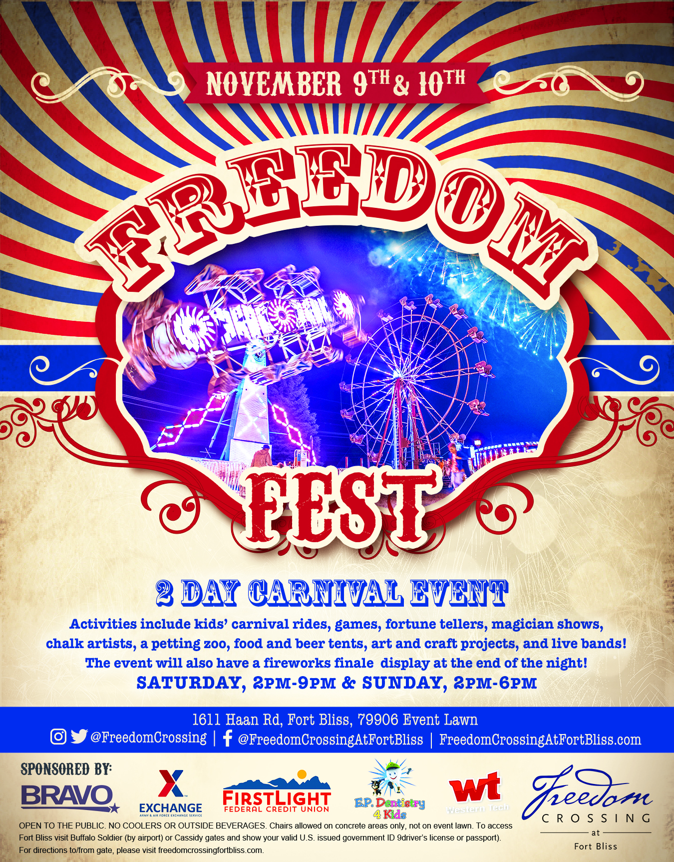 Freedom Fest 2019 Day 1 Freedom Crossing at Fort Bliss
